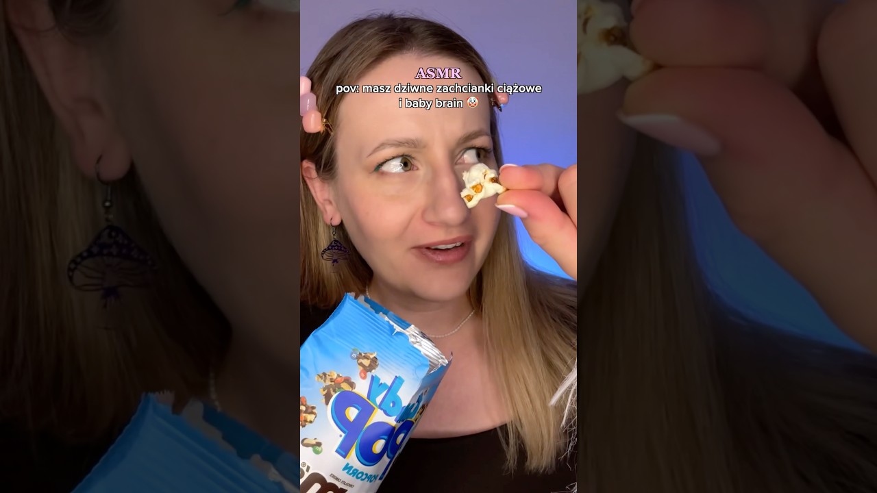 ASMR 💟 test smaku 🍿🍫 #asmrfood #asmrfoods #asmrpolska #testsmaku #asmrrelax odc. 168