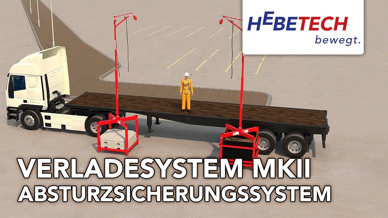 Verladesystem MKII - Die schnelle &Uuml;berkopfverankerung beim Be- und Entladen von Fahrzeugen