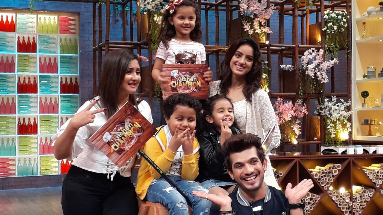 #Colours Launch New Show Kitchen Champion |Arjun Bijlani |Rasmi Desai |Dipika Singh