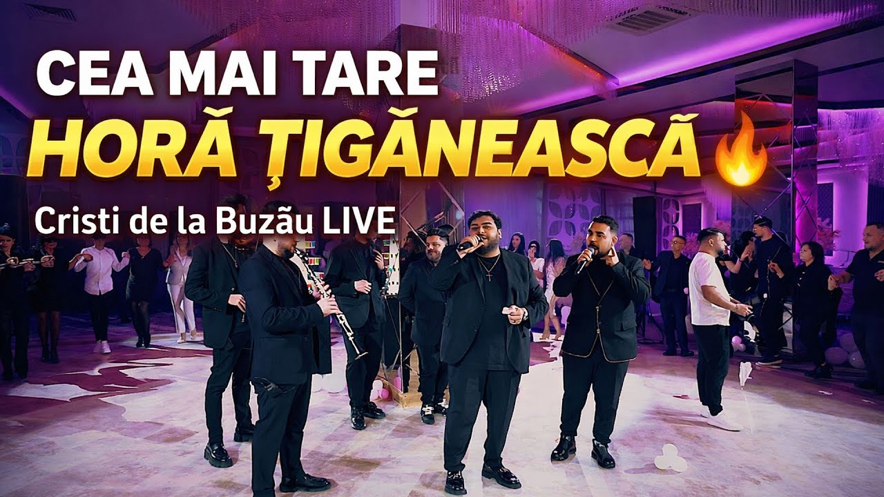 🔥 Cea mai tare horă țigănească – Hai sus picioru | Cristi de la Buzău LIVE 🔥
