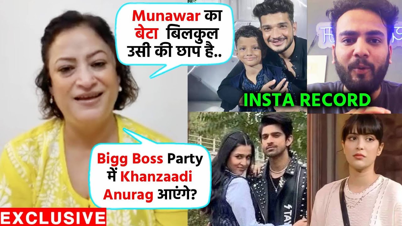 Rinku Dhawan Talks On Meeting Munawar And His Son Mikael, Abhishek Mannara Song, Bigg Boss Party