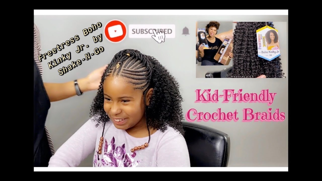 ♡ TnC -91 ♡ Kid Friendly Crochet using Boho Kinky Jr by Shake-N-Go