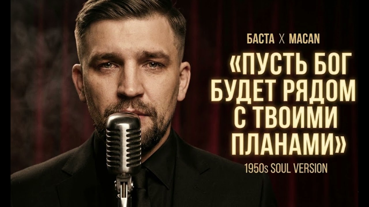 Баста и Macan - Пусть Бог будет рядом с твоими планами (1950's Soul Version)