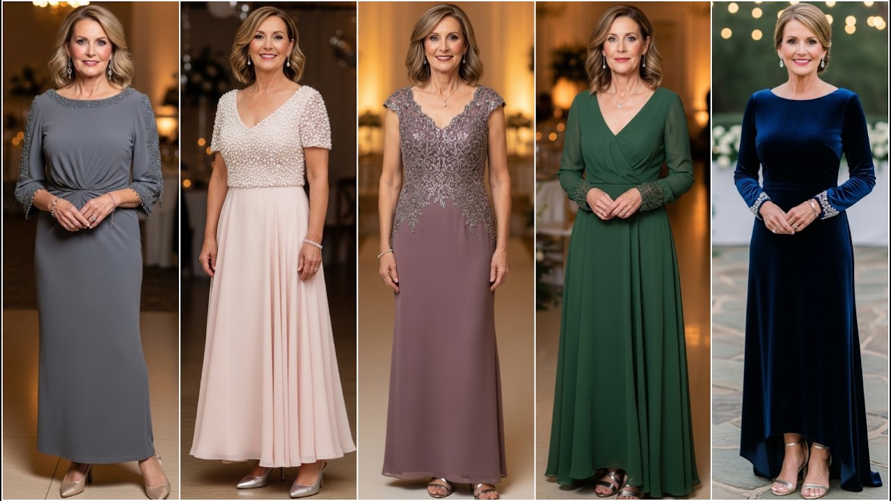 Stunning Mother of the Bride Outfits for Women Over 50: Elegant Wedding Guest Style Ideas 2026