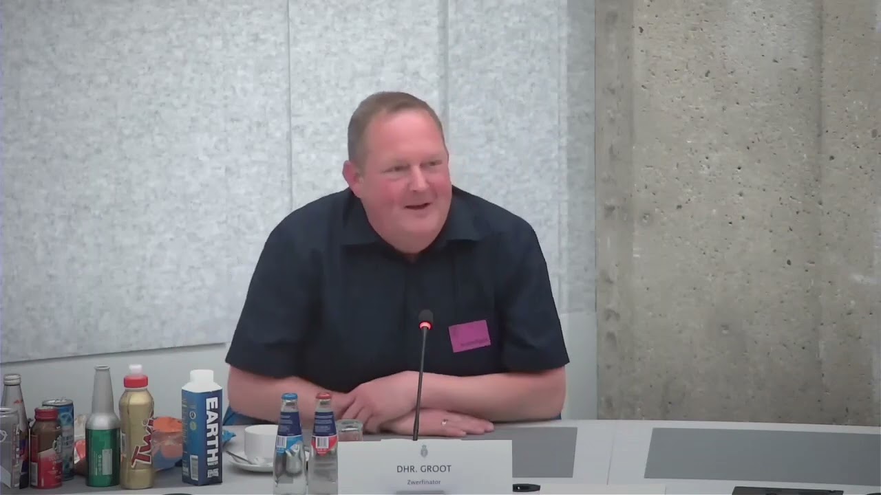 Zwerfinator in de Tweede Kamer