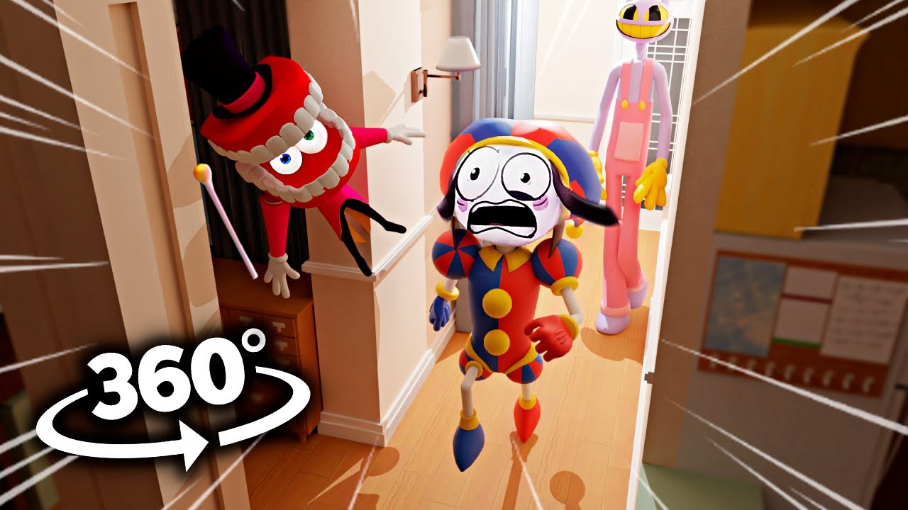 THE AMAZING DIGITAL CIRCUS 360&deg; Breaks into Your House!