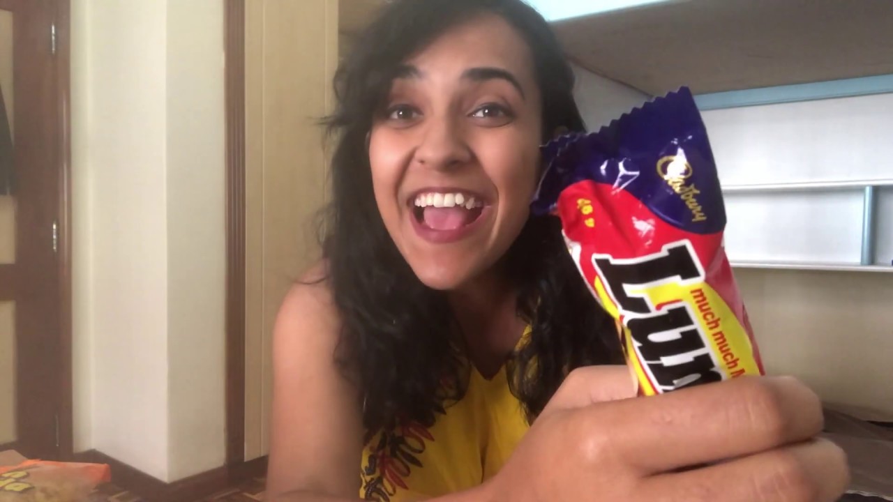 Foreigner tries Kenyan Snacks (MUKBANG + Reaction)