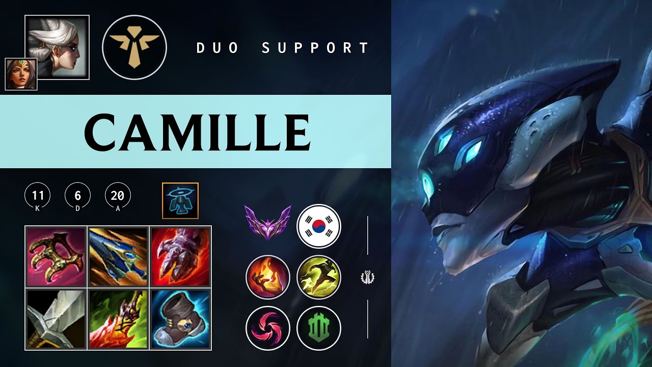 Camille Support vs Fiddlesticks - KR Master Patch 26.04