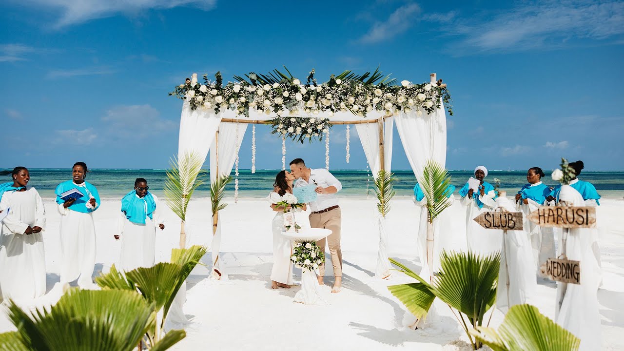 Catholic wedding in Zanzibar