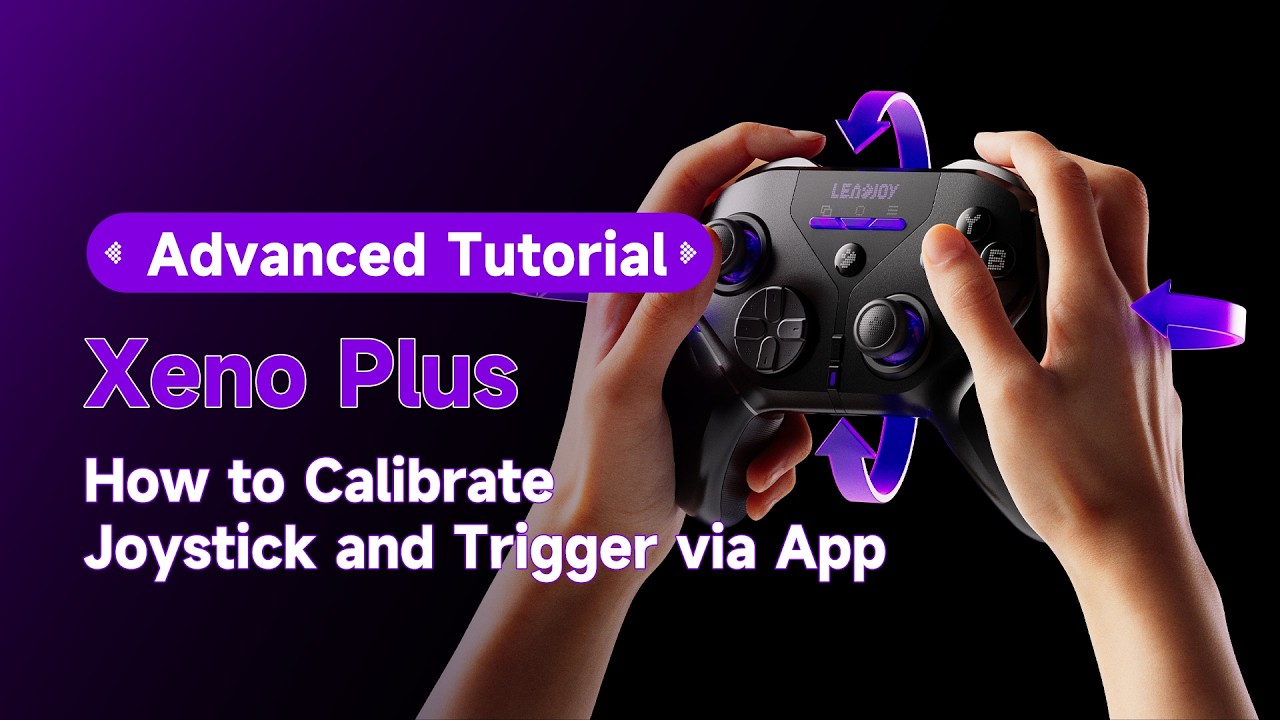 2️⃣ 3️⃣ Stay Precise - Xeno Plus Joystick & Trigger Calibration 🔧