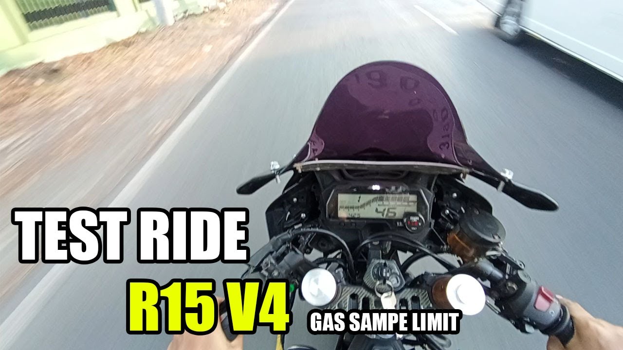 NUNDUK BANGET! NYOBAIN R15 V4 TRONDOL