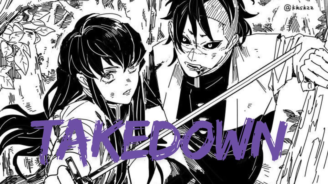 ₊˚⊹🏹 {Takedown} ⚔️₊˚⊹ || AMV || Demon Slayer || Swordsmith Village arc ||  Down_Bad