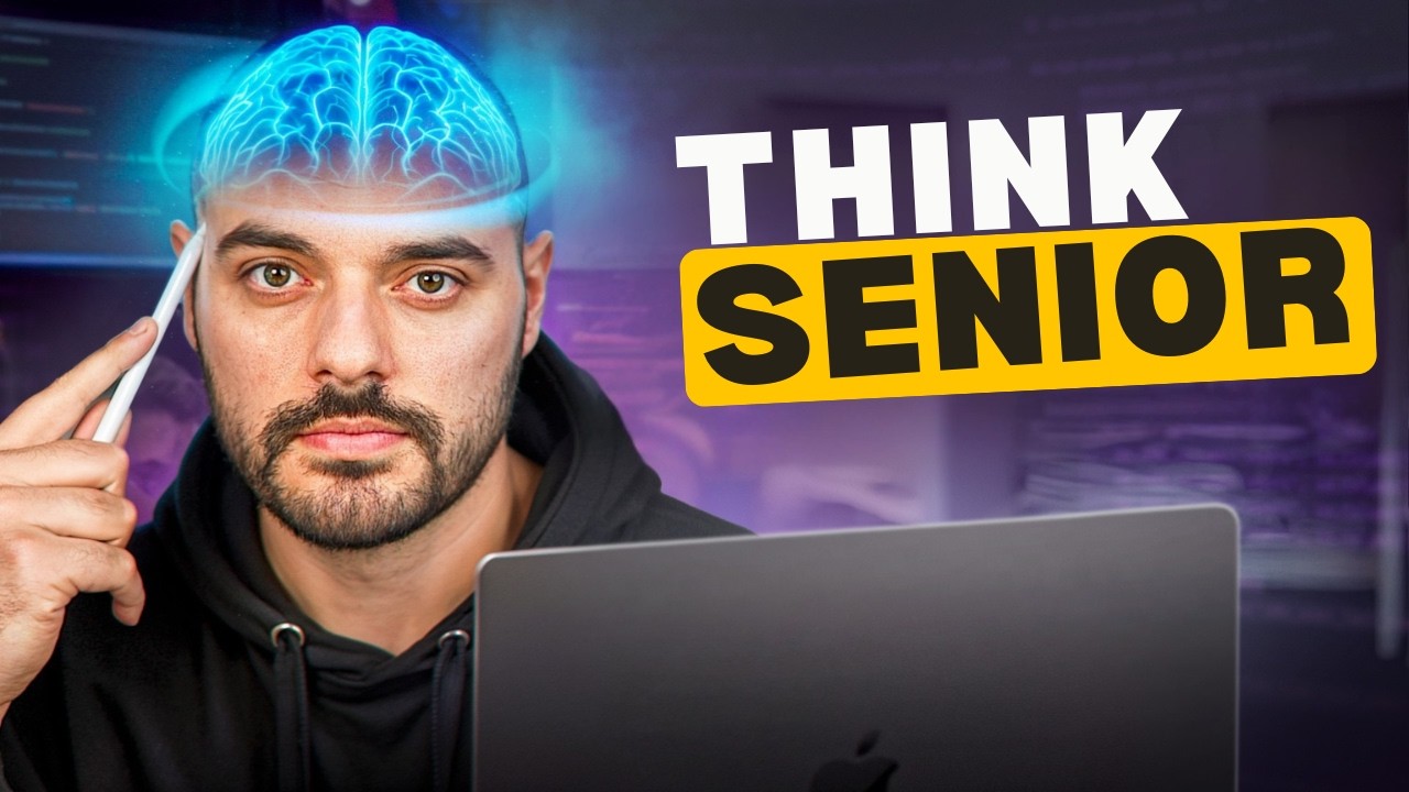 Перестаньте мыслить как начинающий разработчик.