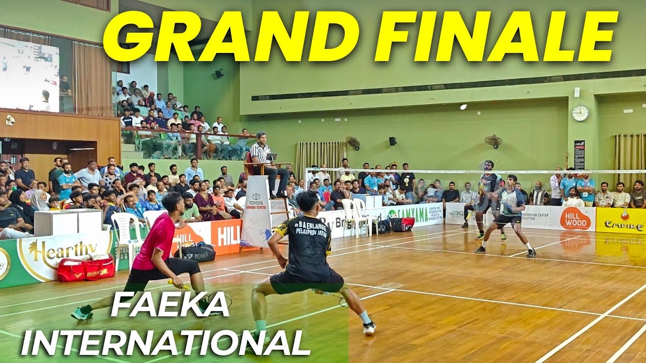 HAMZA/BAGAS VS GANESH/VIMAL | FAEKA INTERNATIONAL BADMINTON TOURNAMENT FINAL 