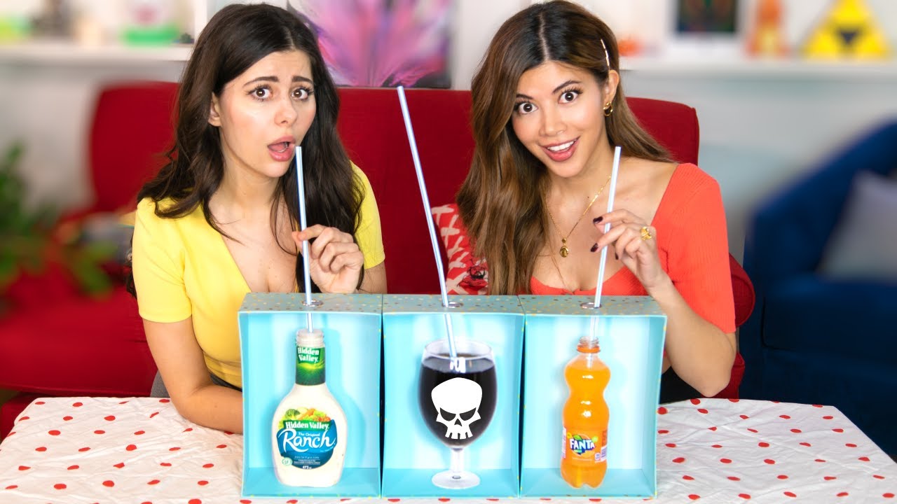 We Tried the DEATH STRAW Challenge /w 