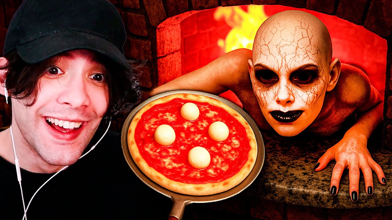 TRABAJO EL TURNO NOCTURNO EN UNA PIZZERÍA Hay ALGO DENTRO DEL HORNO (quiere COMERME) | AT TONY'S