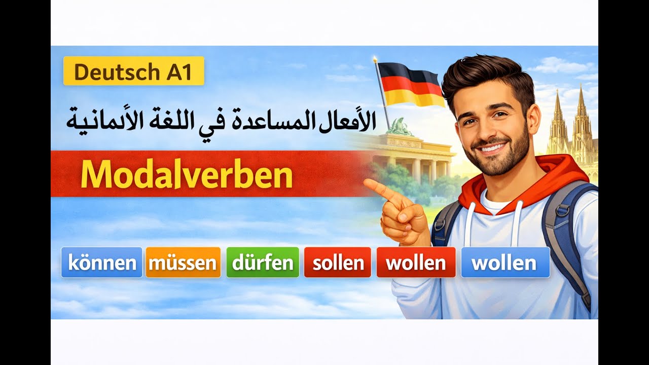 الأفعال المساعدة في اللغة الألمانية | Deutsch A1 – Modalverben