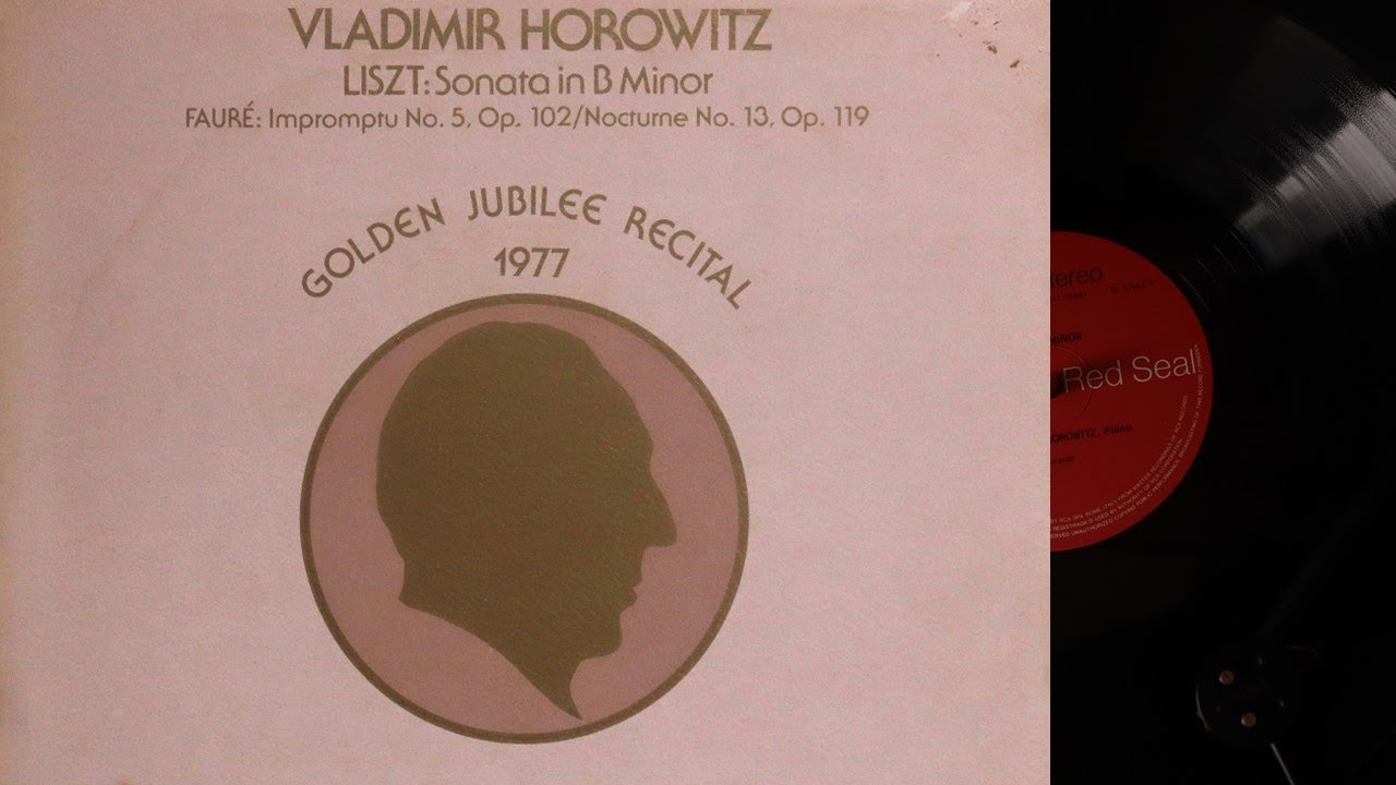 [LP] Liszt - Sonata in B Minor - Horowitz (side A)