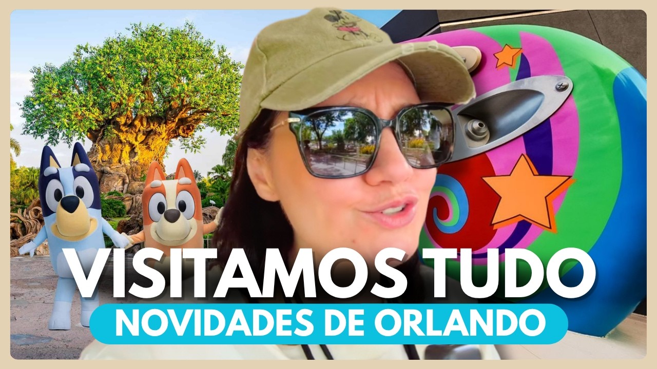 Visitamos todas as NOVIDADES da DISNEY DE ORLANDO!