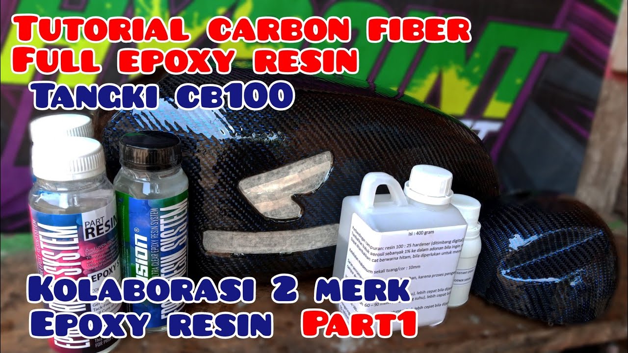 tutorial carbon fiber tangki cb100 #PART1