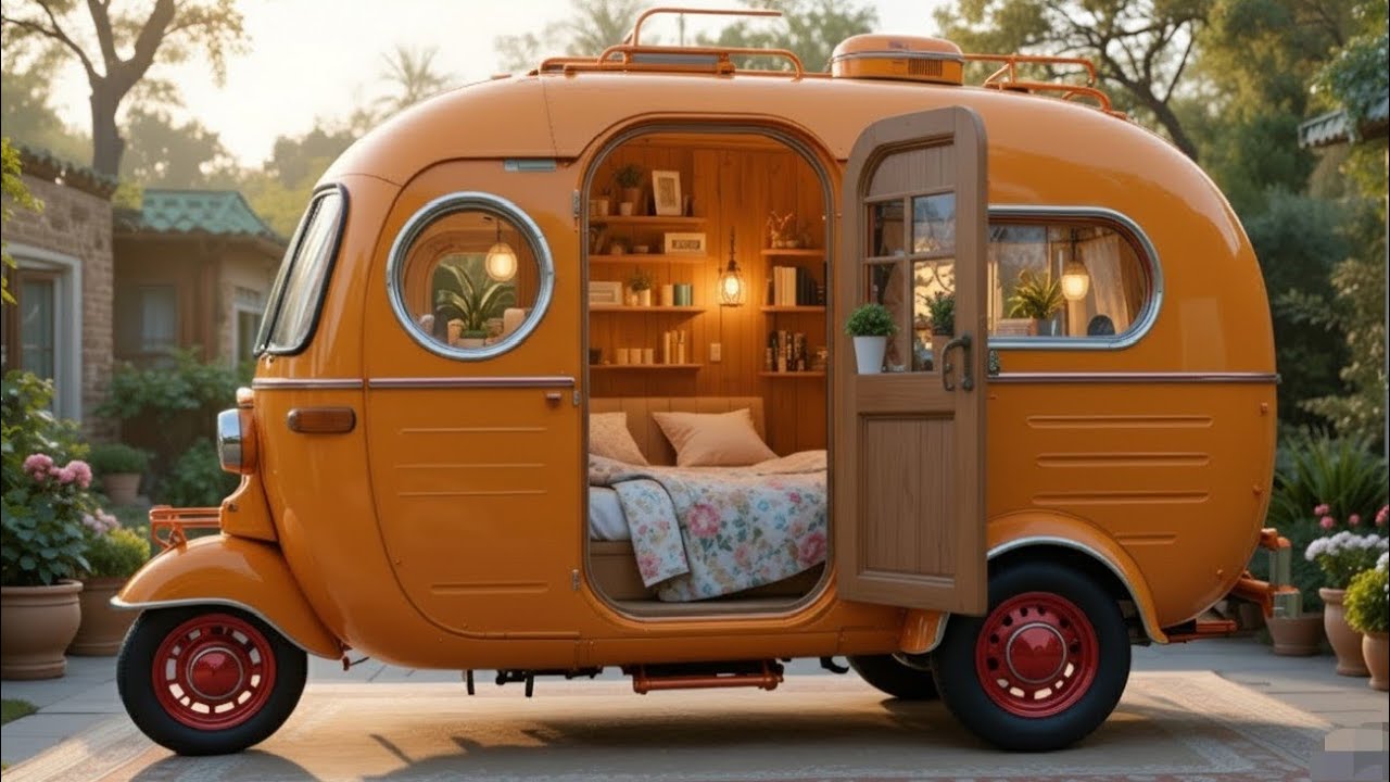 🇩🇪,,Tricycle RV Camper 2026 – Das Tiny Home auf drei Rädern aus Deutschland!🔥