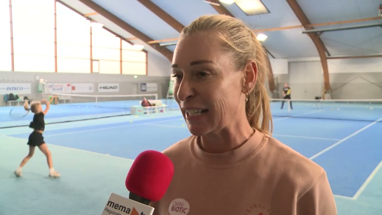 Barbara Schett zu Gast beim TC Bruck