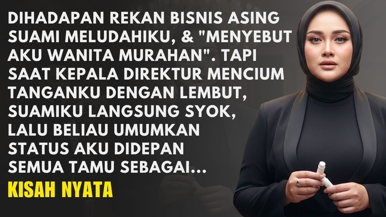 DITUDUH SUAMI JADI WANITA SIMPANAN BOS - DIA PANIK SAAT DIREKTUR UMUMKAN POSISIKU SEBAGAI... 
