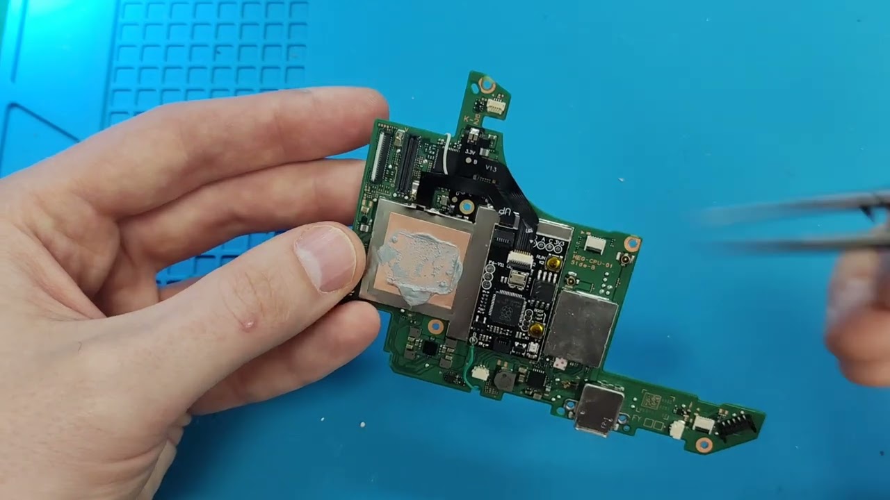 Ремонт Nintendo Switch OLED для подписчика г. Якутск