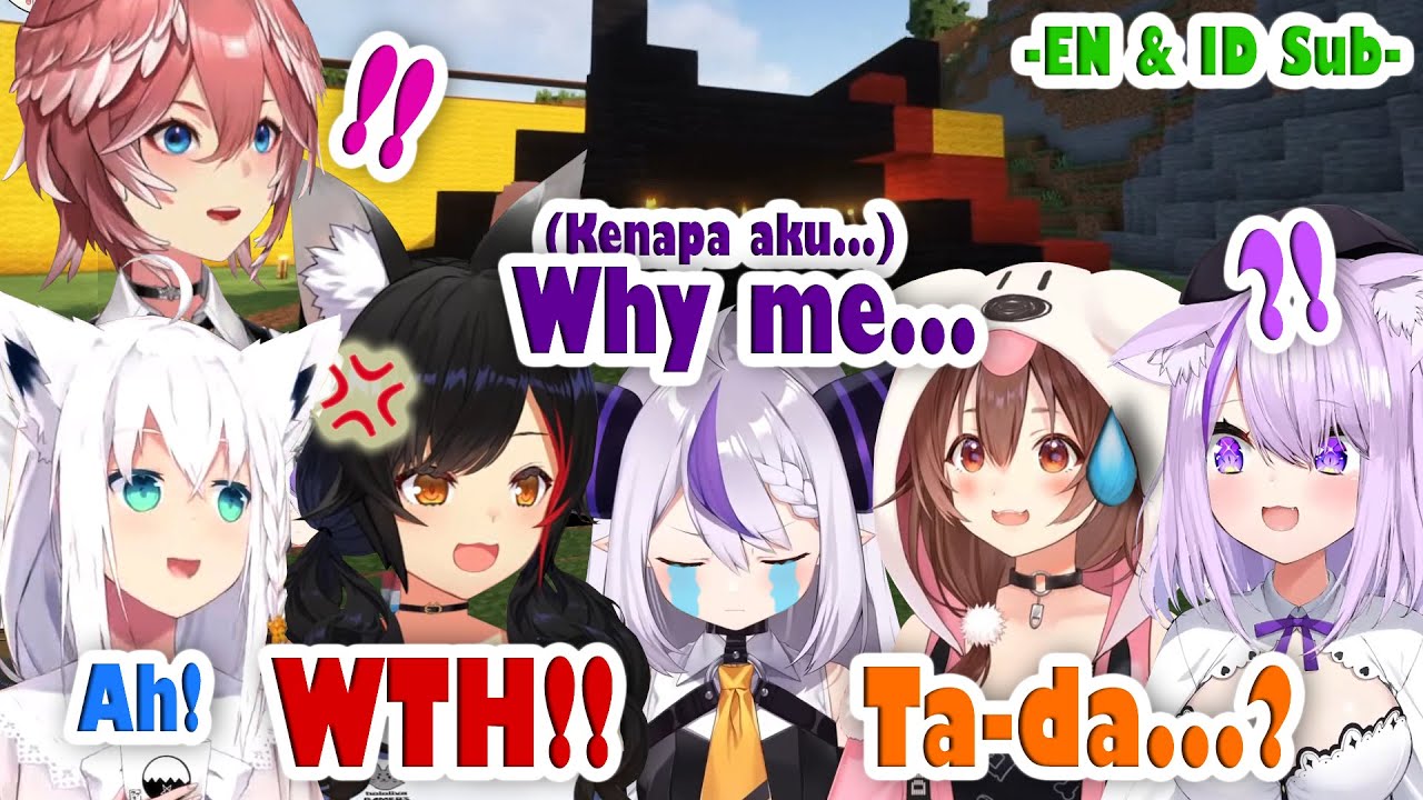 Korone Gives a Present to DoroKen: Mio, Okayu, Laplus, Lui, Fubuki, But Ends in Disaster [Hololive]