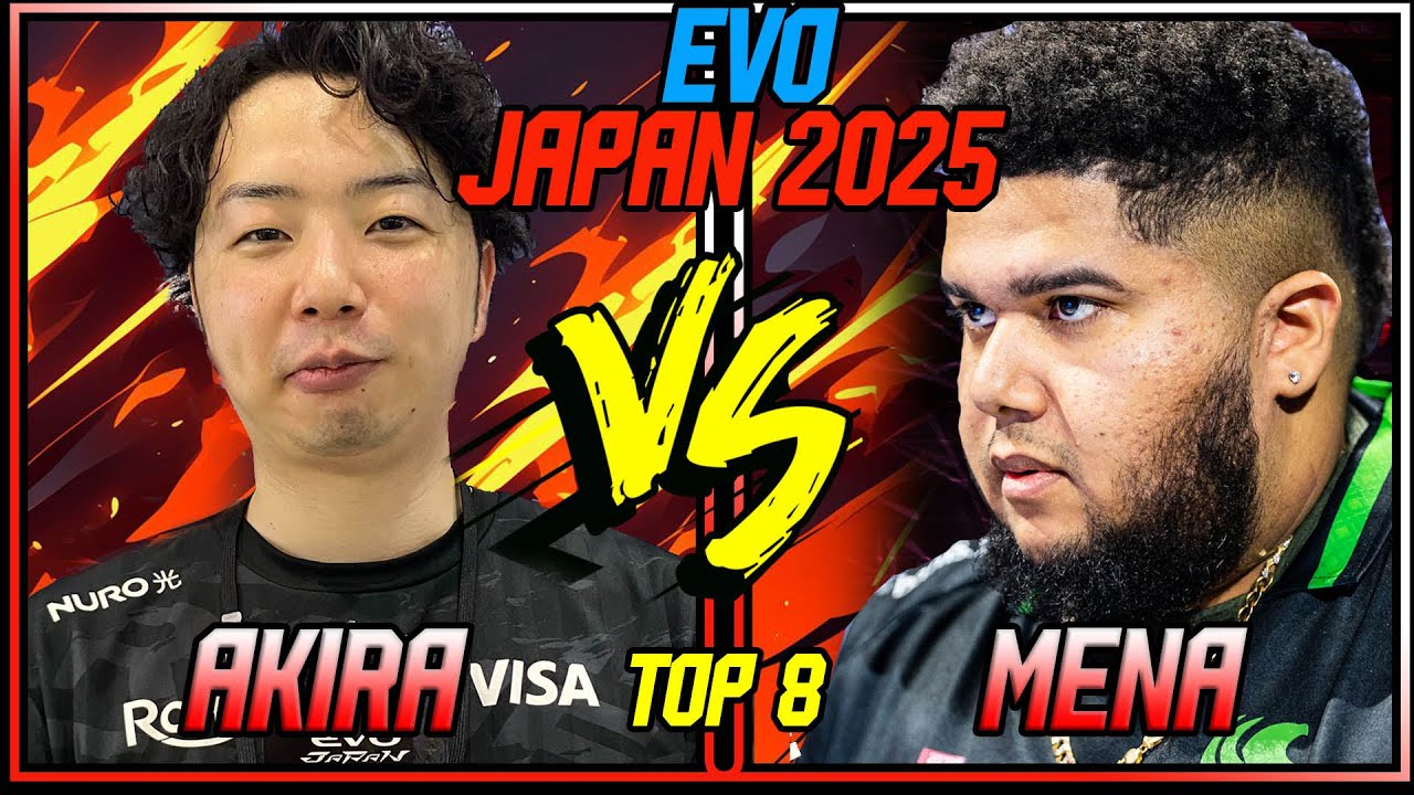SF6 EVO JAPAN 2025 ▰ AKIRA ( CAMMY ) VS MENA ( BLANKA ) WINNERS SEMI FINAL
