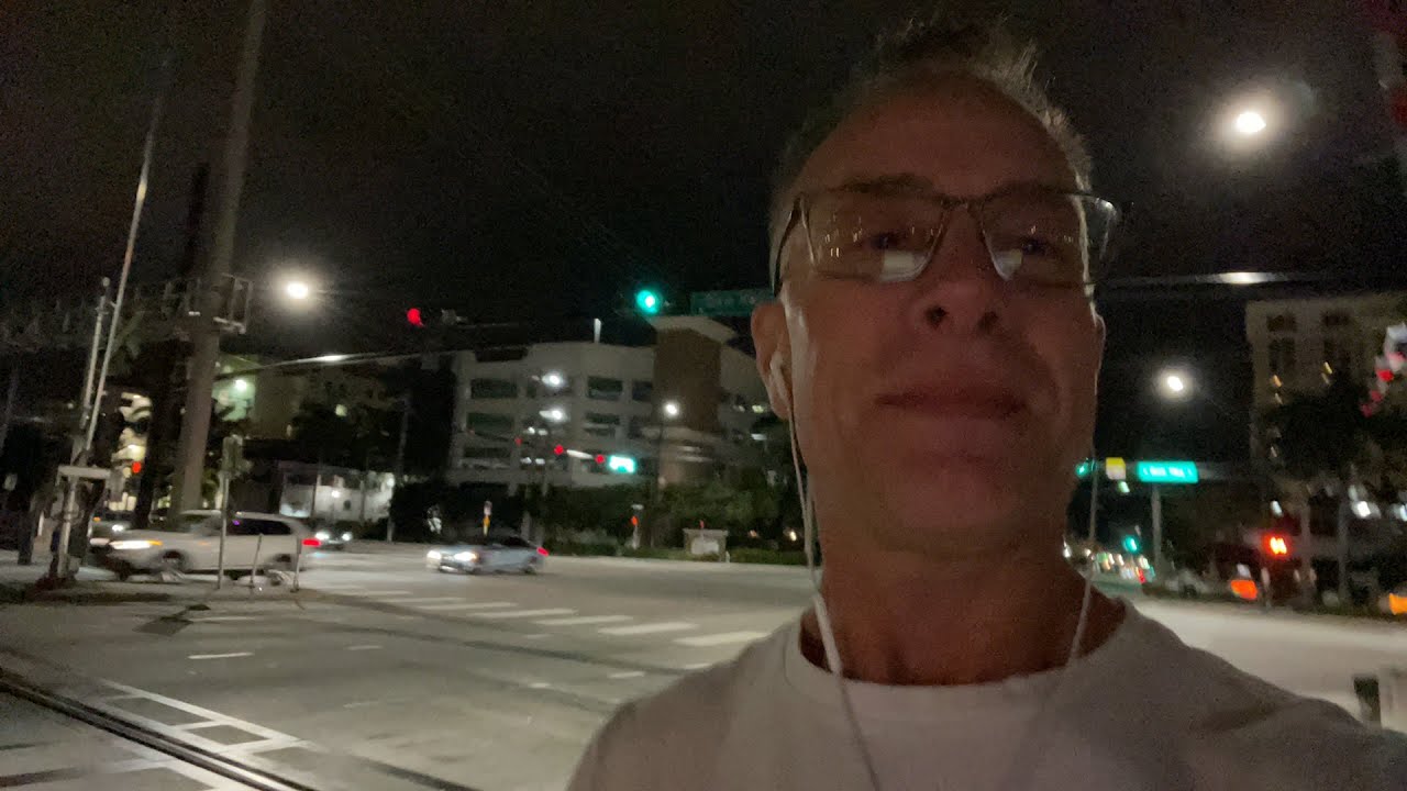 Evening walk and talk