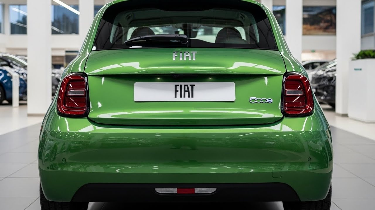 Fiat 500e (2026) | Green Colour | Stylish Electric City Car
