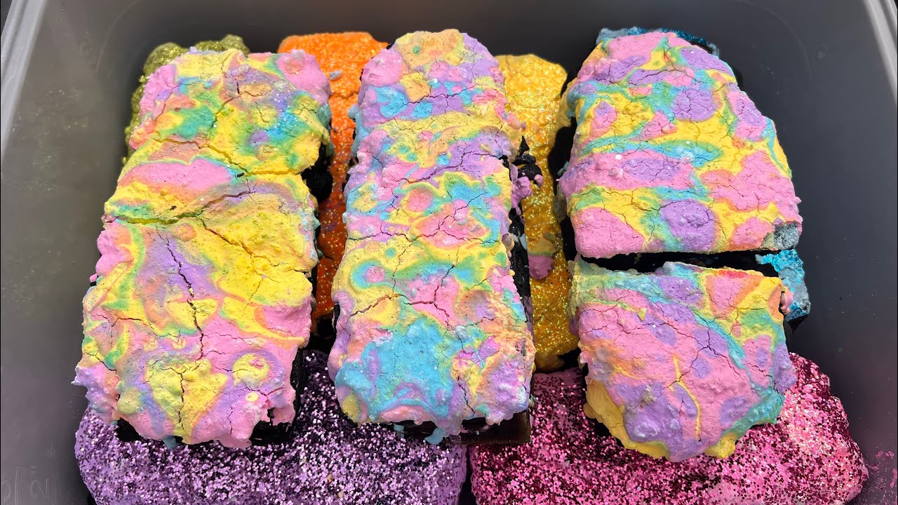11 Pasted Burnt Floral Foam Blocks 🔥🥵| #floralfoamasmr
