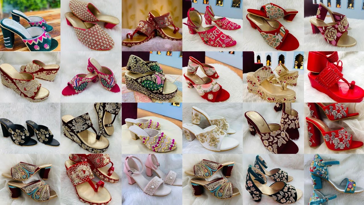 Bridal Sandals Design 2023 Bridal sandals for wedding collection #jhalakwithideas #short