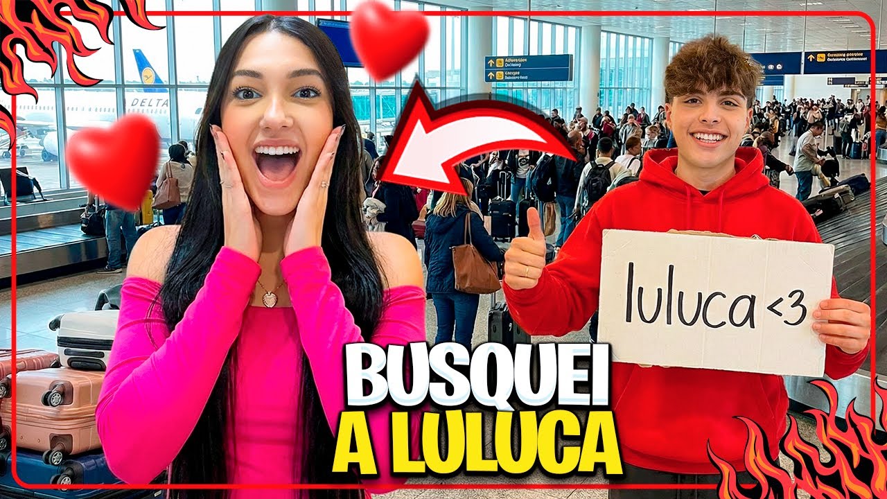 BUSCANDO A LULUCA NO AEROPORTO E O QUE TODO MUNDO ESPERAVA ACONTECEU... @Crescendo com Luluca