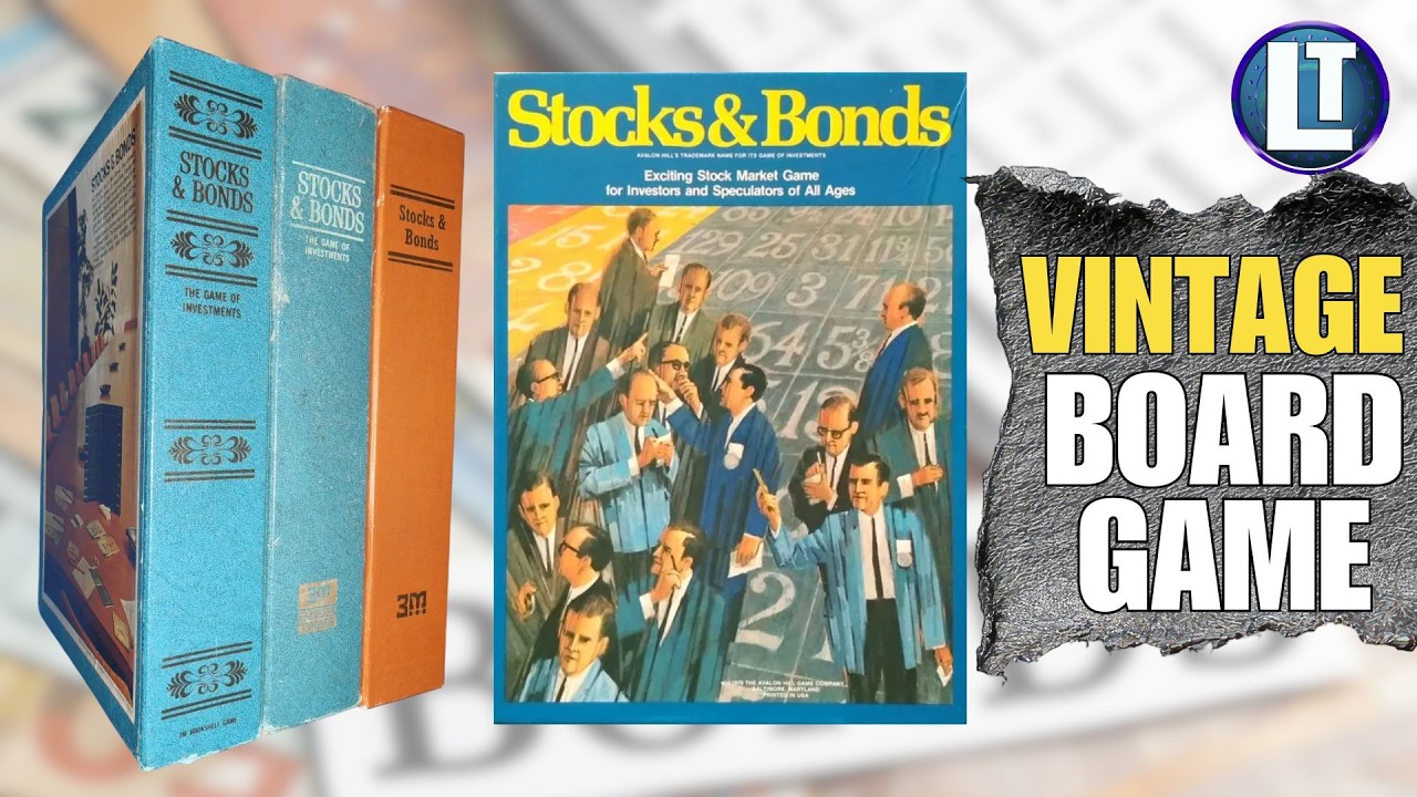 Акции и облигации (1964) | Обзор винтажных настольных игр