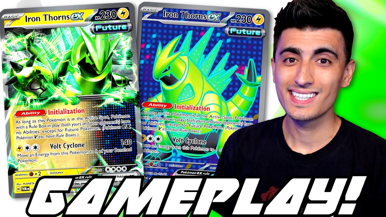 1 Hour of Iron Thorns ex Gameplay! (ARCEUS RANK) Pokemon Trading Card Game Live!
