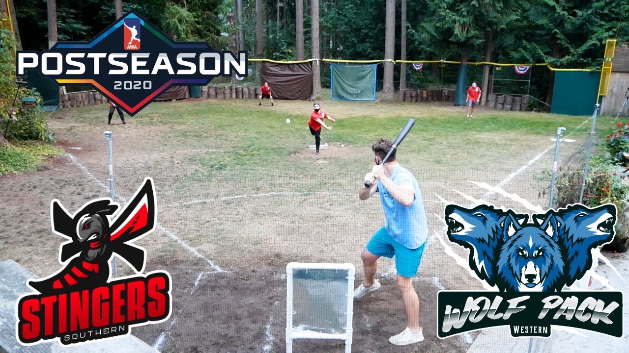 American League Championship Series 5 | STINGERS vs WOLF PACK | 2020 AWA Wiffle Ball Post Season