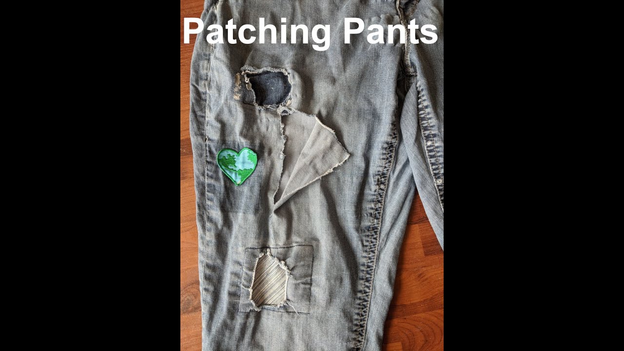 Sewing Basics: Patching Pants