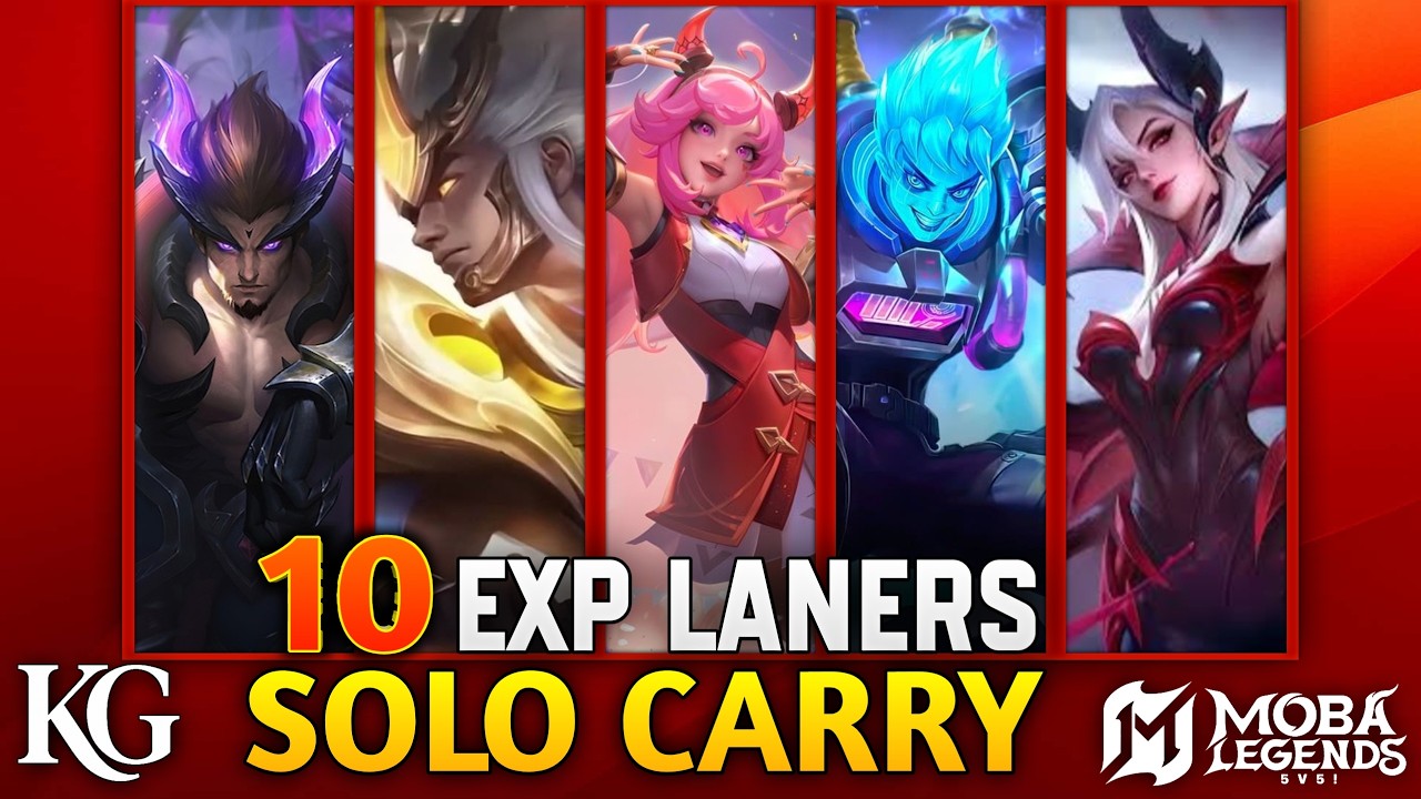 10 BEST FIGHTERS TO SOLO CARRY IN MOBA LEGENDS