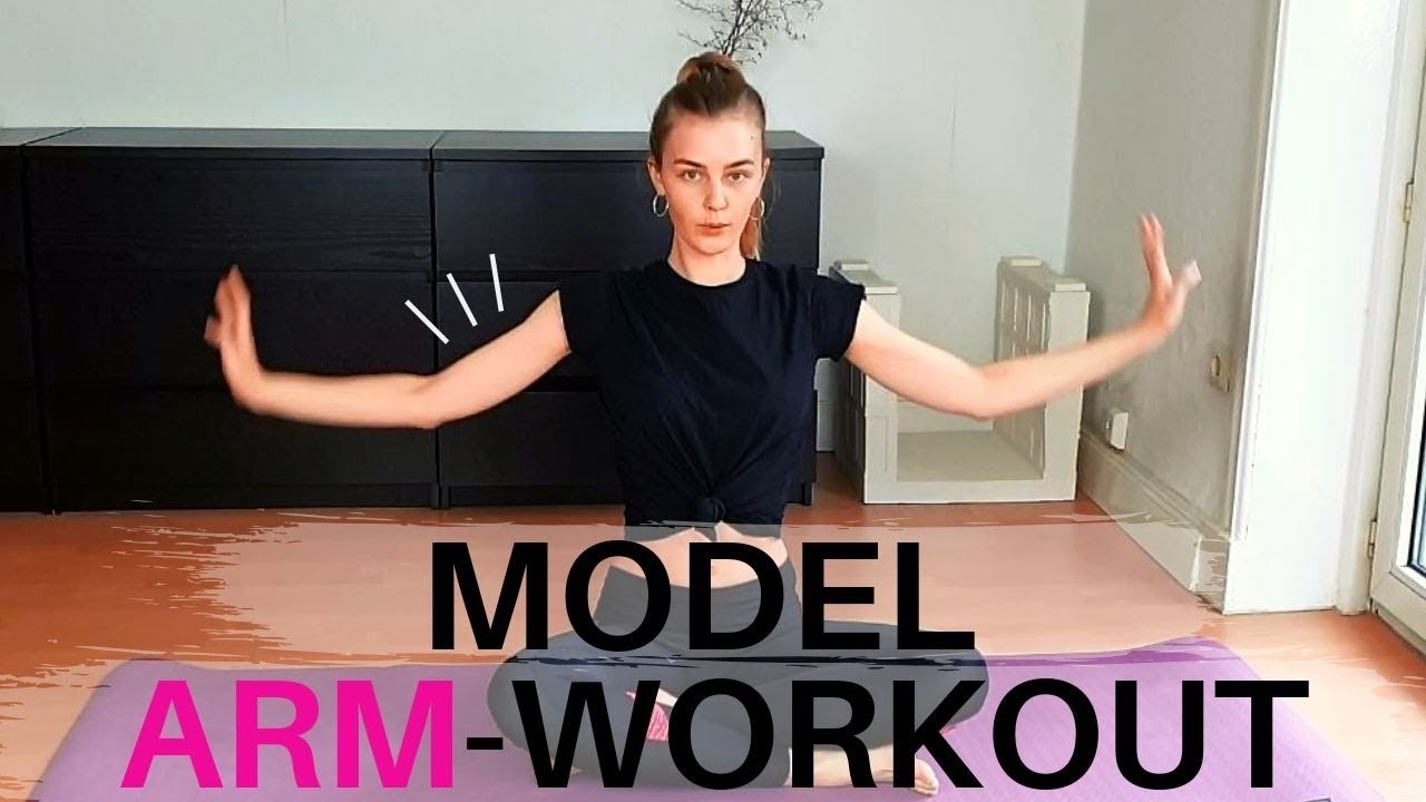 Model Arm Workout for Beginners - MODEL WORKOUT - LONG & LEAN MUSCLES