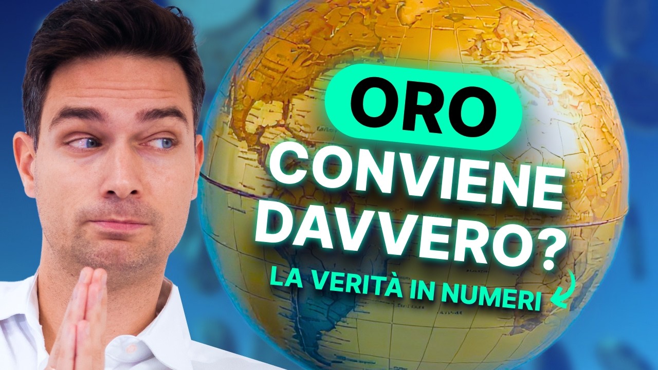 Investire in oro oggi: conviene davvero? (la verità coi numeri)