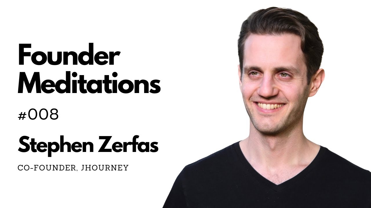 Stephen Zerfas of Jhourney - Jhana as a Service