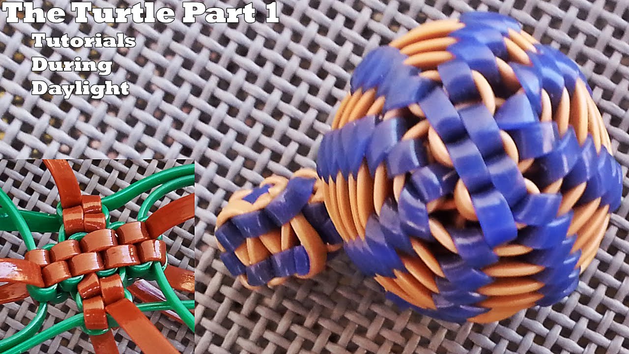 The Turtle Lanyard/Scoubidou Part 1 (making the X) -TDD