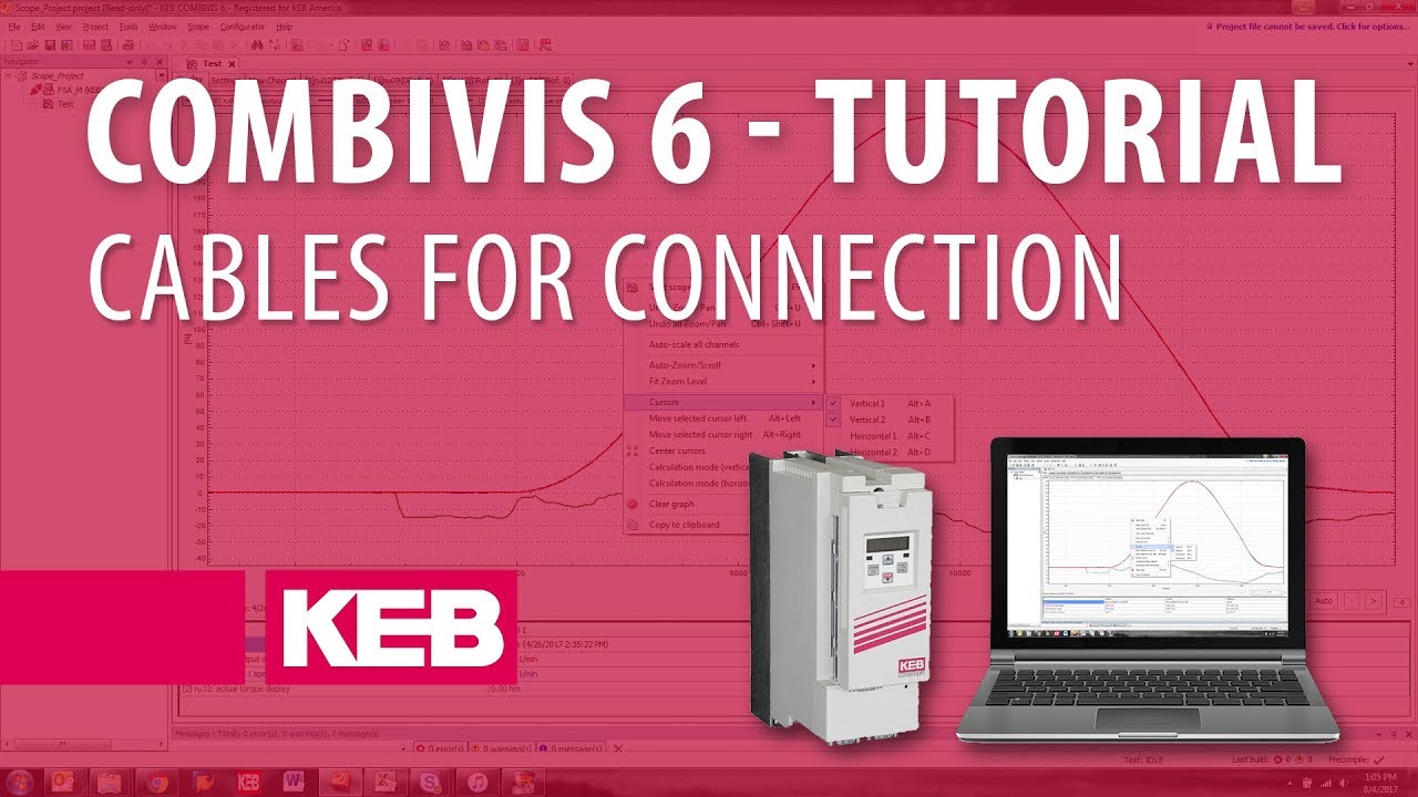 Combivis 6 Tutorial: Ep 01 - Cables to Connect to KEB F5 device