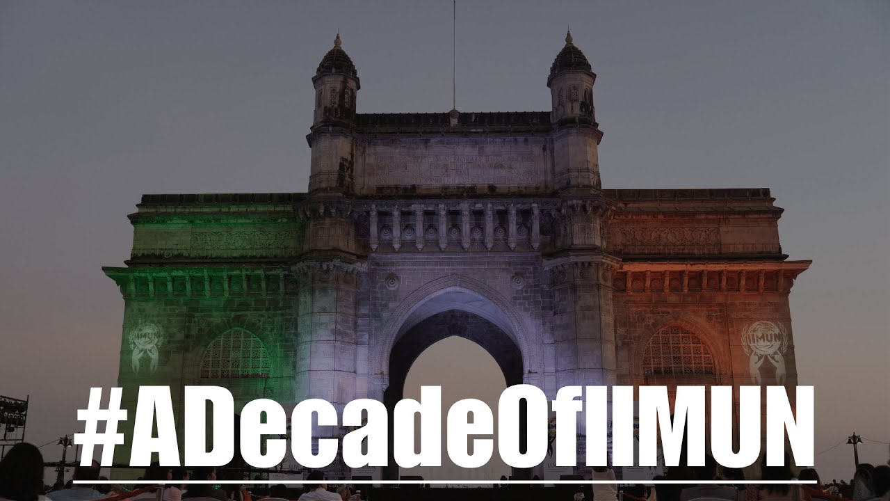 I.I.M.U.N. Mumbai 2022 at Gateway of India