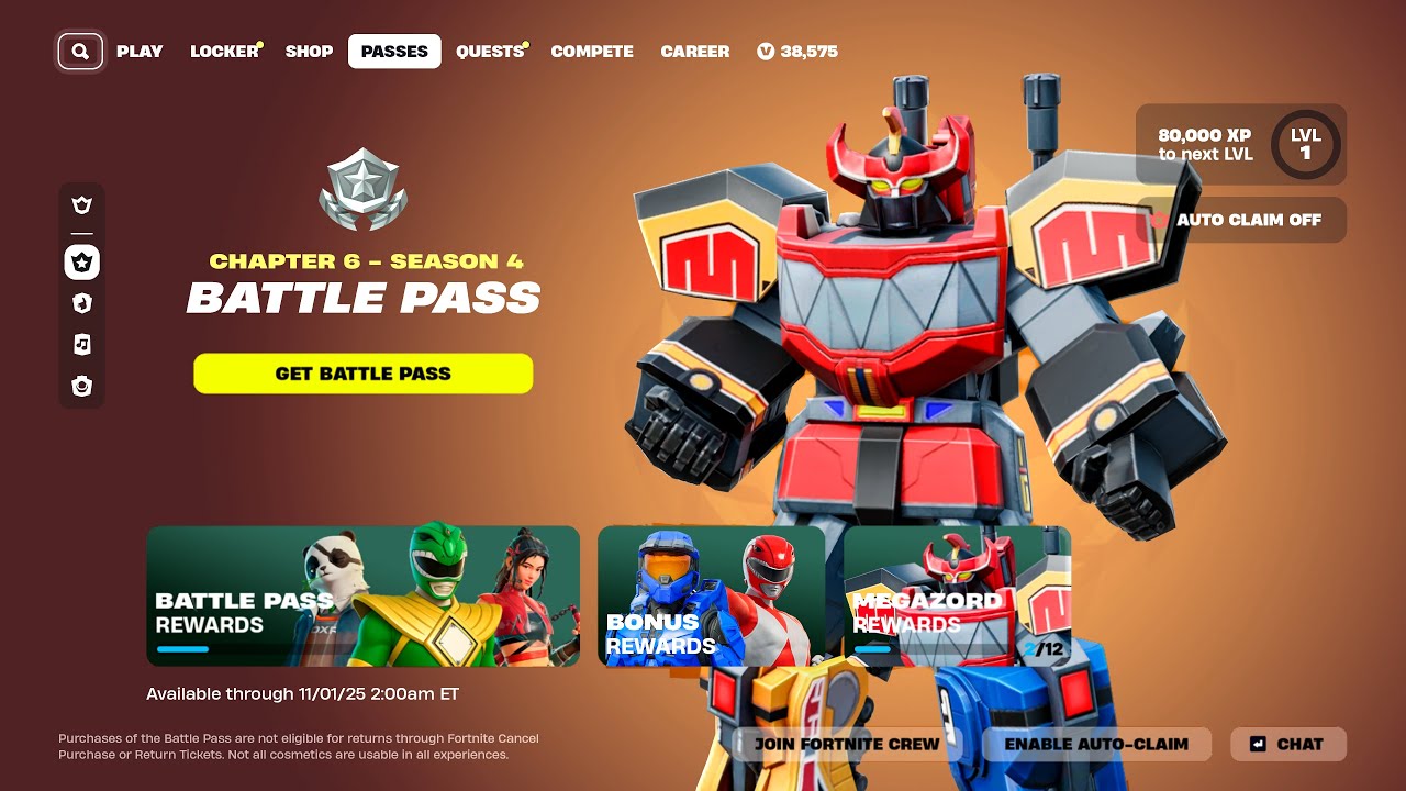 Fortnite Season 4 Battle Pass