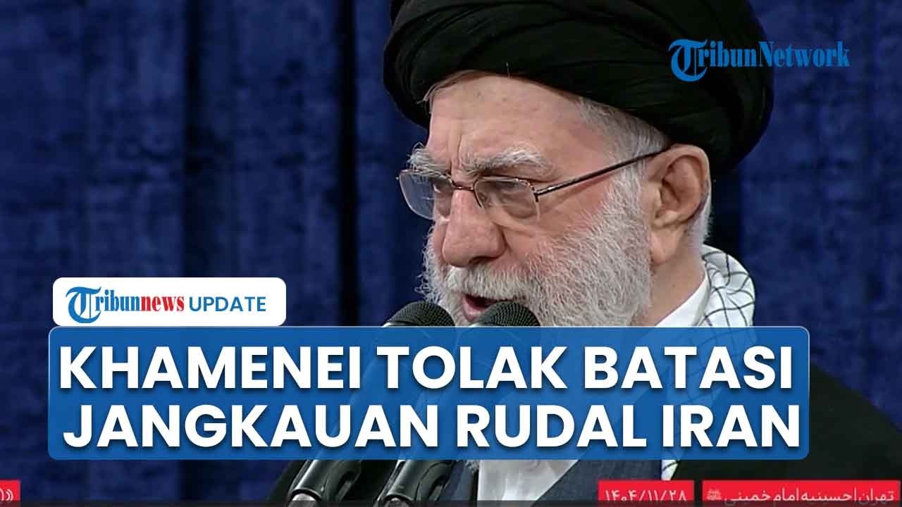Ogah Tunduk ke Trump! Khamenei Tolak Batasi Jangkauan Rudal, Tak Gentar Lawan Kekuatan AS