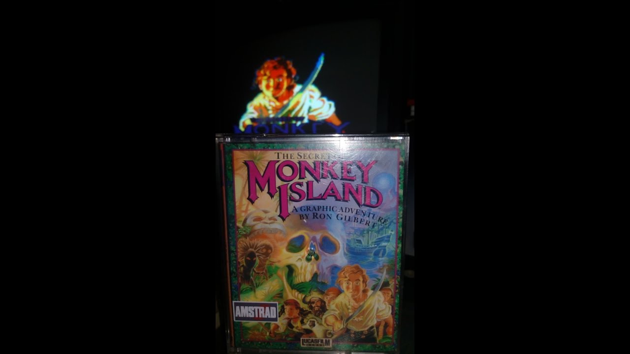 DEMO MONKEY ISLAND sur disquette ★ Amstrad CPC 6128 ★