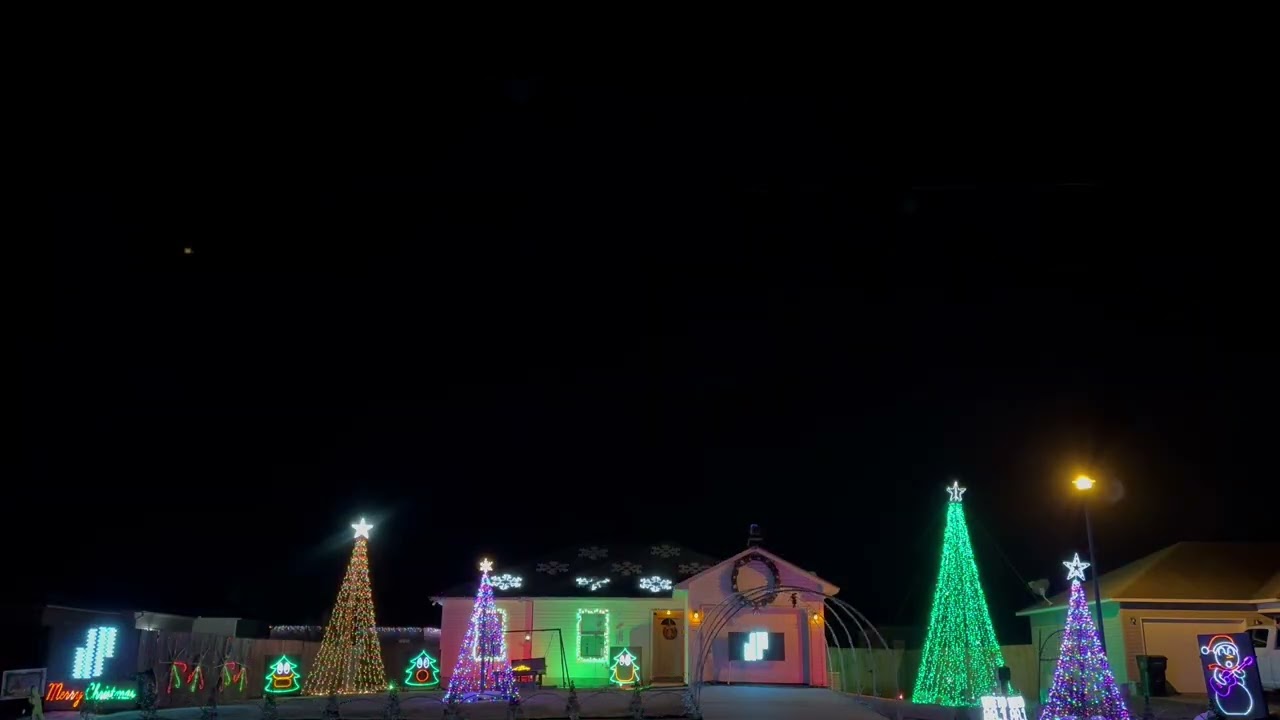 ACO Decoration and Light Show 2025 (Frozen Let it Go)